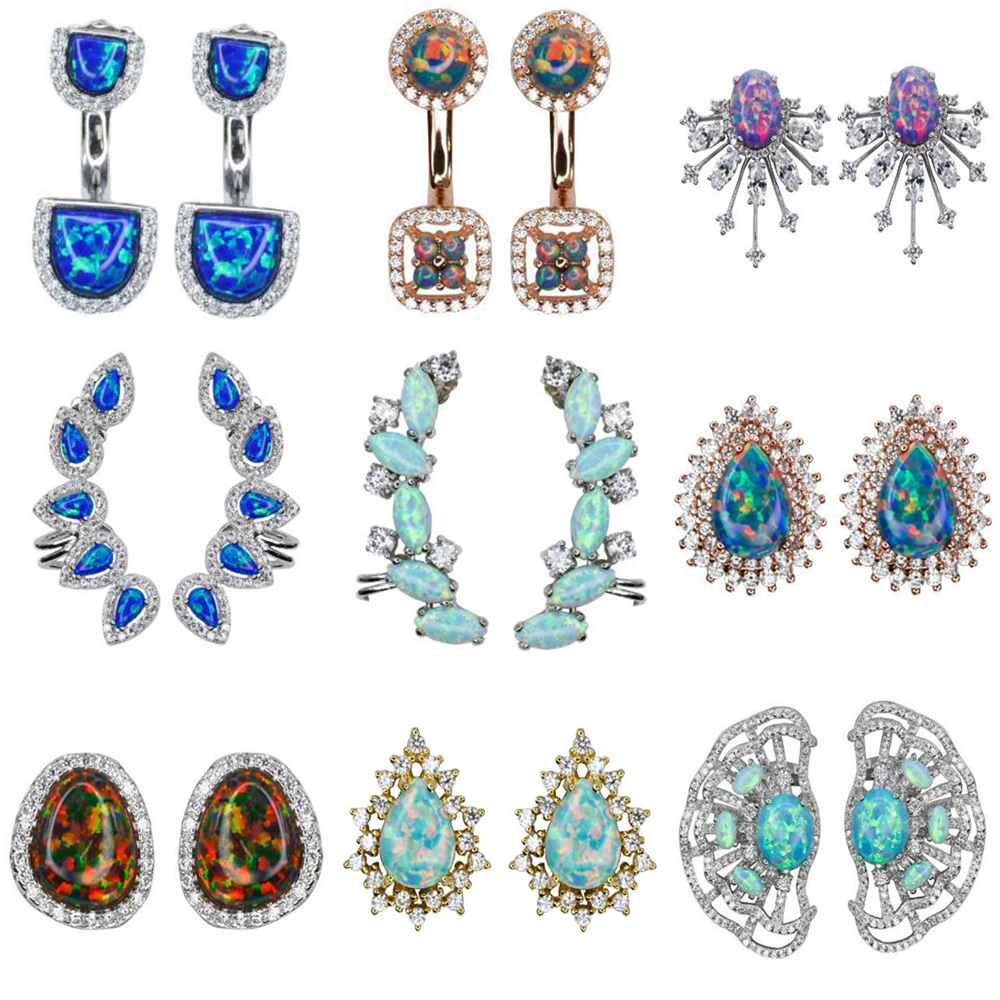 dazzling custom s925 ear jewelry for gift