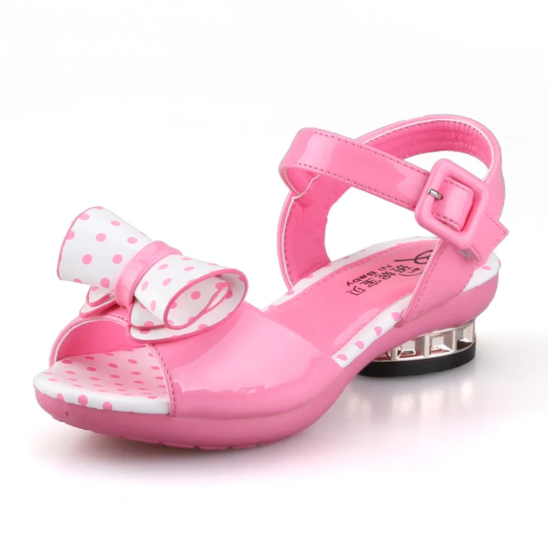 2015 girl's sandals The candy children boys and girls sandals leather sandals breathable baby shoes sandals and slippers