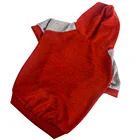 xxl cheap red blank china-made dog apparel xxx pet hoody
