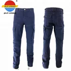 High Elasticity Mens European Style Cargo Work Jeans Pants