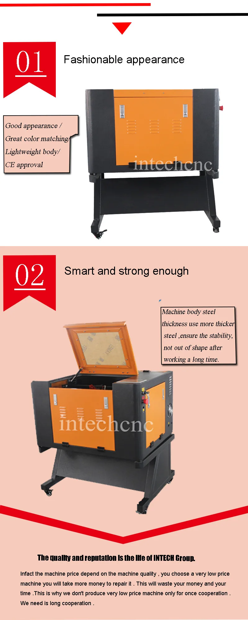 Hot sale LFJ5030 laser cutting engraving machine/lens for laser cutting machine