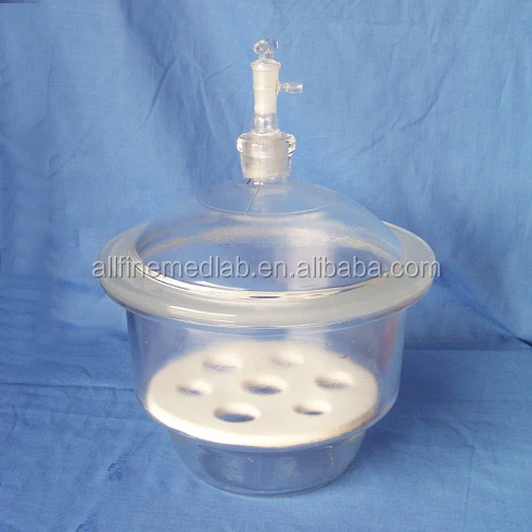 a vacuum desiccator