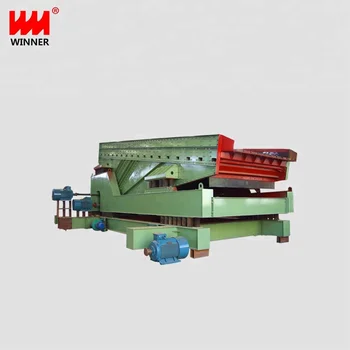 Linear electromagnetic vibrating screen,rock crusher screen for calcite