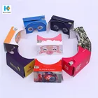 Design free. custom printed cheap promotional vr 3d glasses headset google cardboard professional supplier