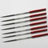 Electroplated diamond square file/triangle files/hand polishing tool triangle file diamond file