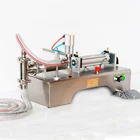 One Nozzle milk water Juice Bottle filler machine Semi Automatic Liquid Filling Machine