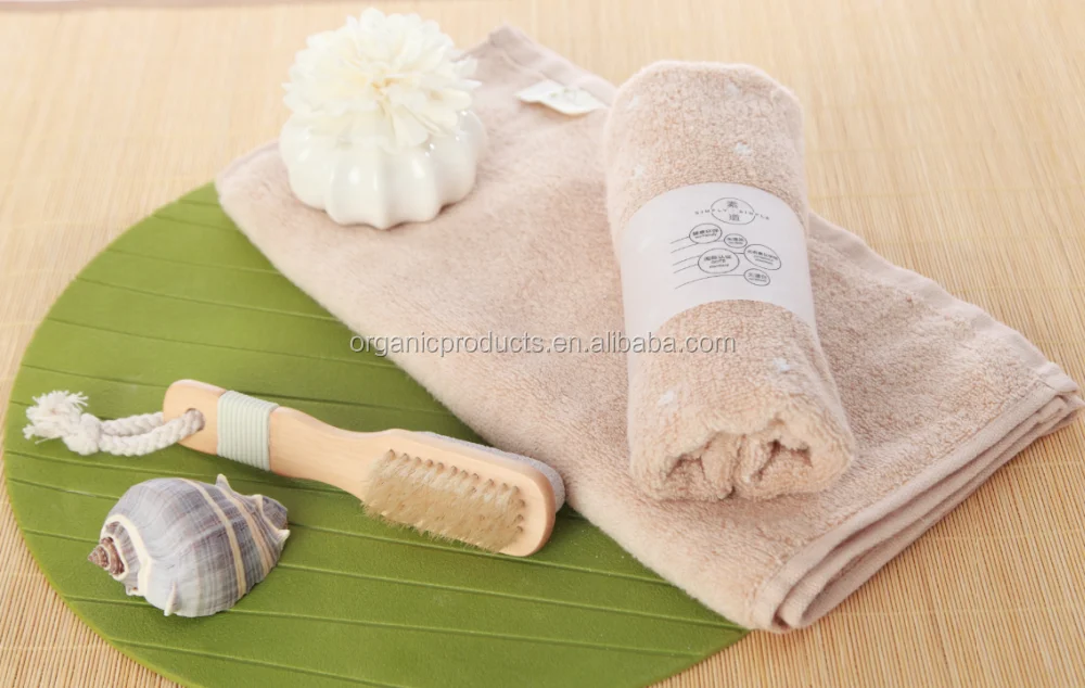 natural cotton soft organic baby bath towel for gift box sets
