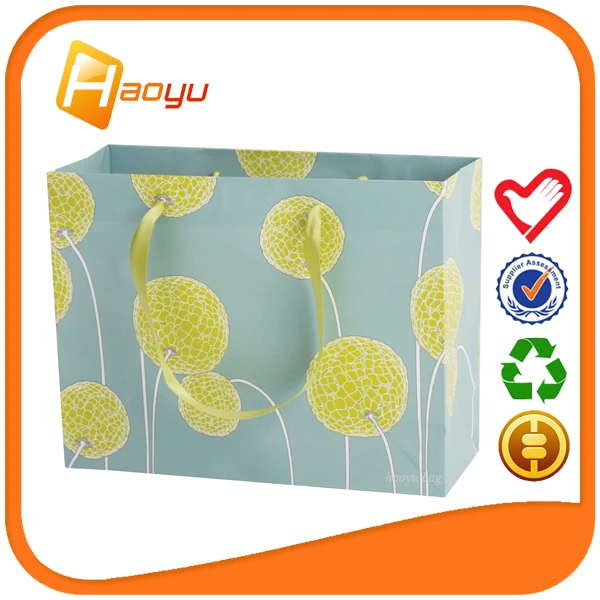 promotional cute paper bag for gift bags from china supplier