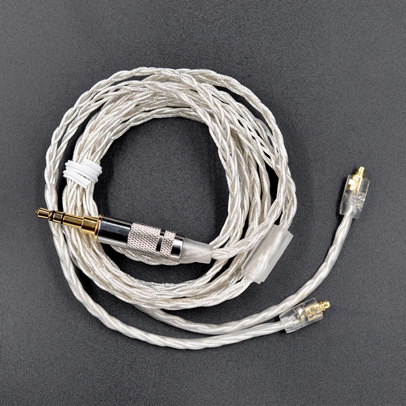 New 8 Core Silver-plated Upgrade MMCX Cable - ANKUX.COM