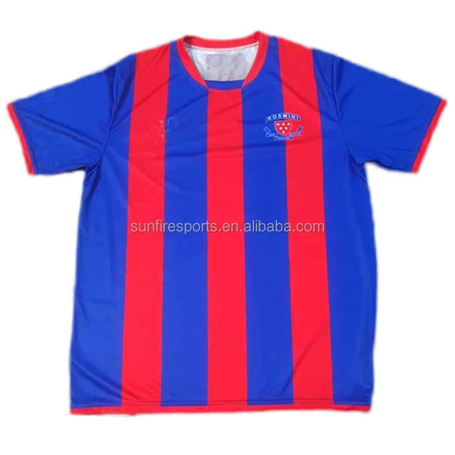 high quality sublimated jersey custom t shirt sublimation