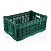 Heavy duty fruit vegetable collapsible pp basket plastic