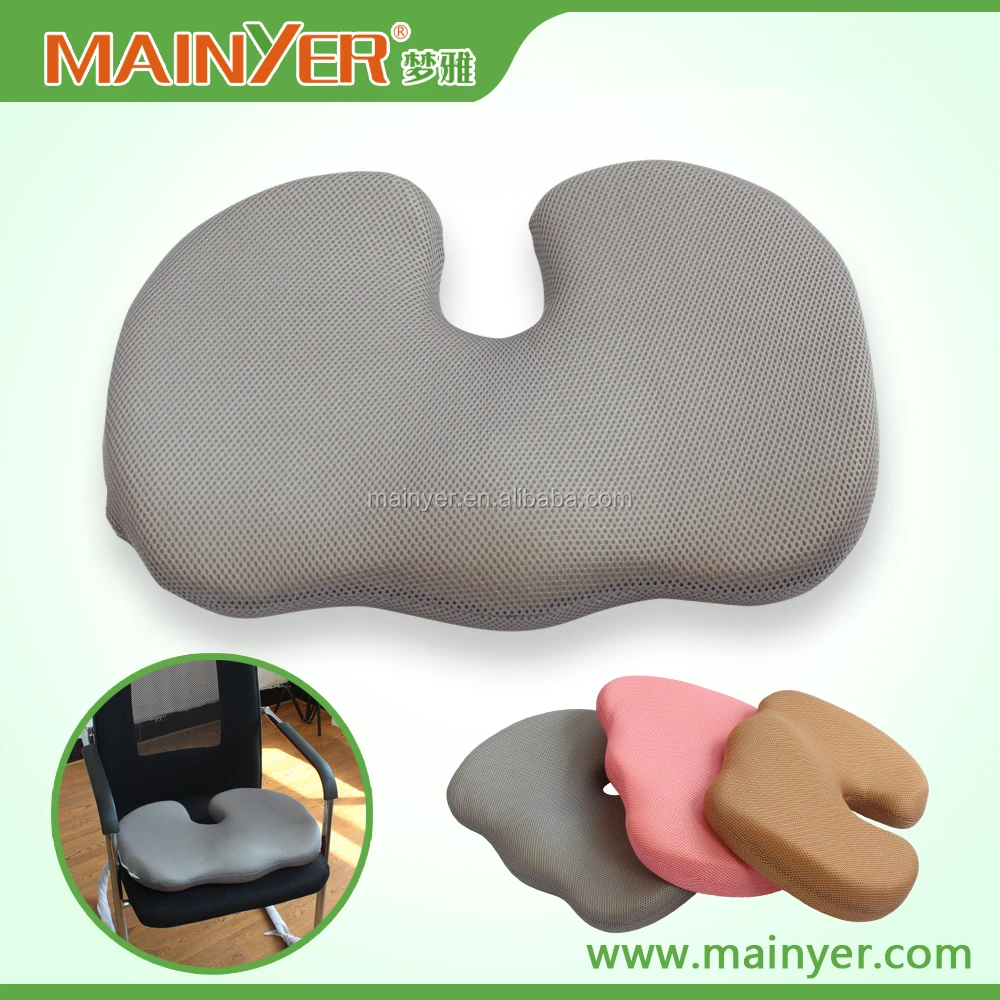 soft memory foam coccyx cushion pad