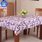 Eco-Friendly Kids Plastic Table Cover / Disposable Colorful PE Table Cloth