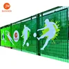 Custom logo printed polyester fabric fence scrims mesh banner for event