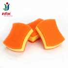 Kitchen cleaning magic eraser sponge scrubber for glassware