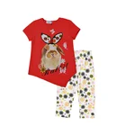 Children Kids Girl Leggings and T shirt Outfit