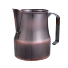 Popular Products Gold Plating Stainless Steel Milk Jug Coffee Frothing Pitcher