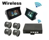 Car Wireless VFD&HUD Display Parking Sensor 4 Sensors Wifi Wireless Car Reversing Aid System