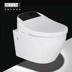 Popular sanitary ware intelligent smart wall hung toilet
