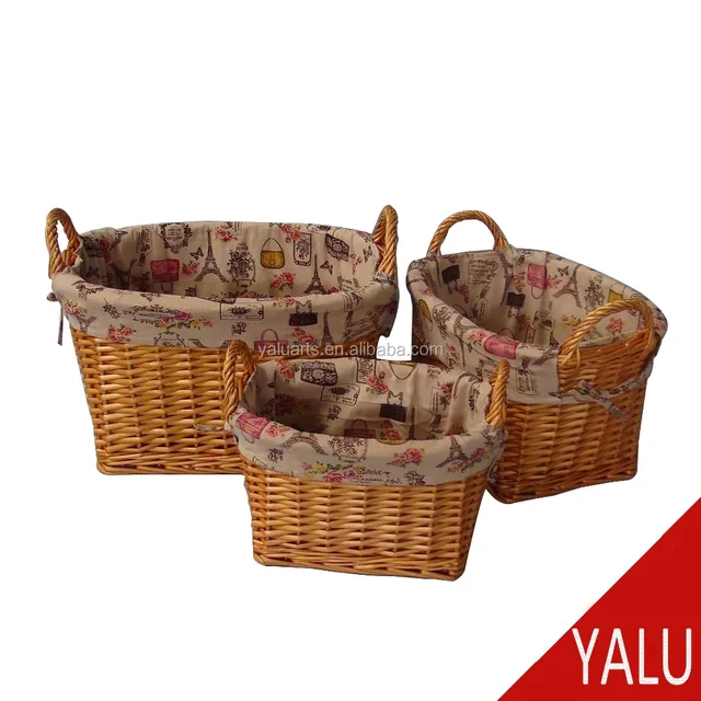 wholesale fancy gift toy sundries storage baskets handmade