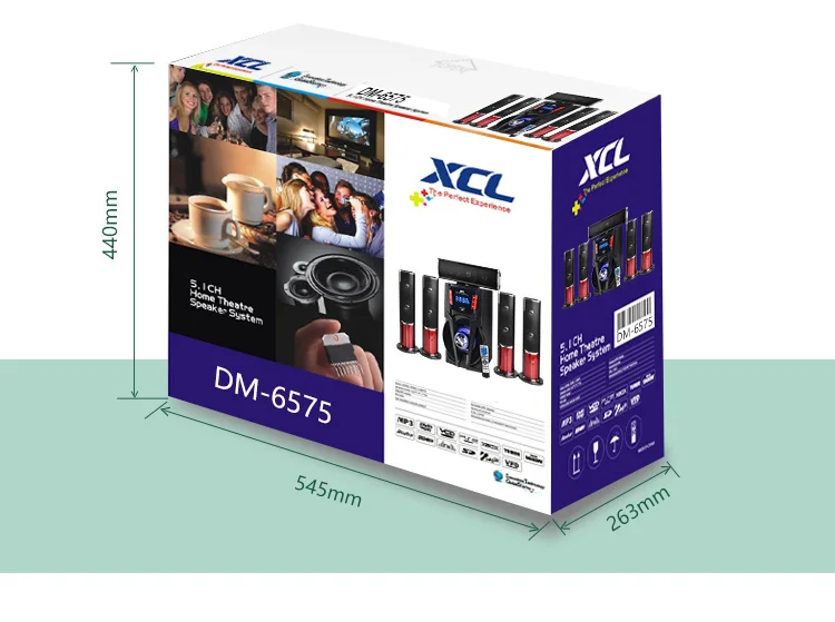 Smart Multi Region 3.1 5.1 7.1 Channel Home Theater Wireless Speaker System with USB SD - ANKUX.COM