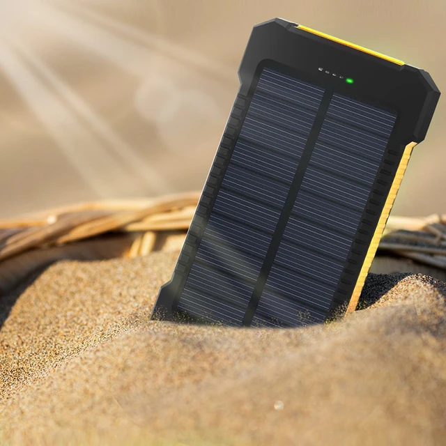Portable Mobile Phone Solar Charger Sun Power Bank Charger
