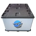 multi-wall colorful anti-static hollow sheet of polypropylene material plastic package container box