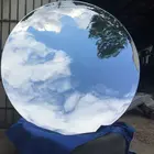 Custom Anish Kappor classic metal concave mirror polished garden sculpture