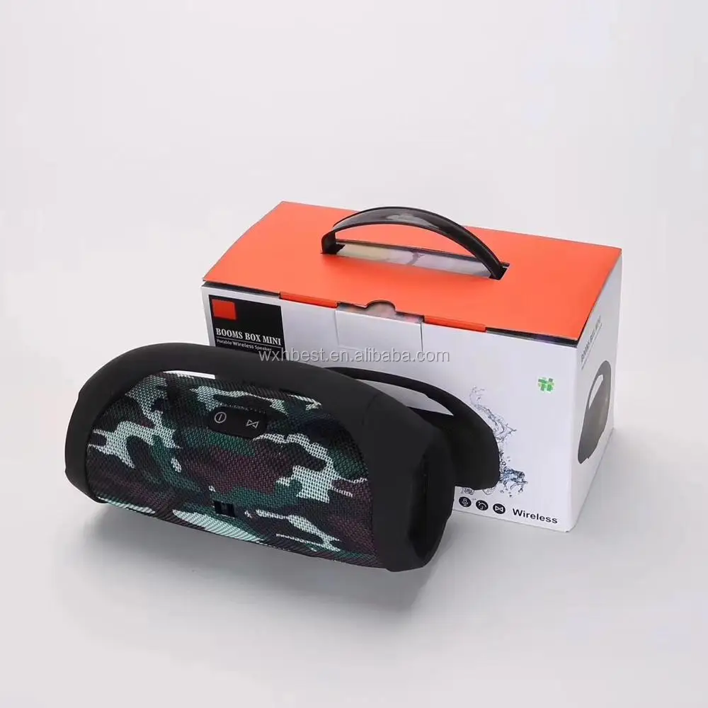 New Arrival Portable Fabric Wireless Speaker Boombox mini Speaker BT 6W Speaker Cloth Support TF Card/USB/AUX - ANKUX.COM