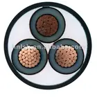 Copper XLPE High Voltage 3 core Power Cable