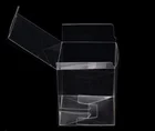 Custom eco friendly transparent pvc plastic candy box