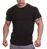Wholesale OEM fitness compression shirt mens slim fit sports t- shirt mens dry fit custom sport T-shirt