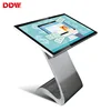 Original quality totem touch screen 49 inch lcd stand touchscreen monitor LG kiosk floor standsfor exhibition rental