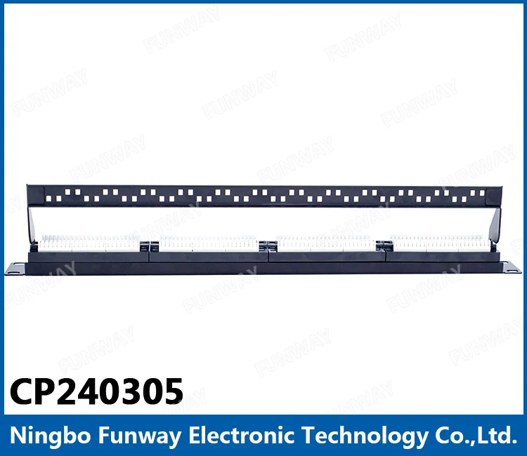 ポートutpcat5e24付きパッチパネルバックバー1u19'、 utp猫24個の。 5eキーストンジャック仕入れ・メーカー・工場
