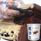 Solid Wood Glossy Finish Yellow Resistance UV Odorless Glass Paint