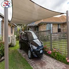 HDPE lowes outdoor shade sail for car sun shade