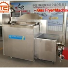 Peanut and Donut food Gas Batch Deep Fryer Machine