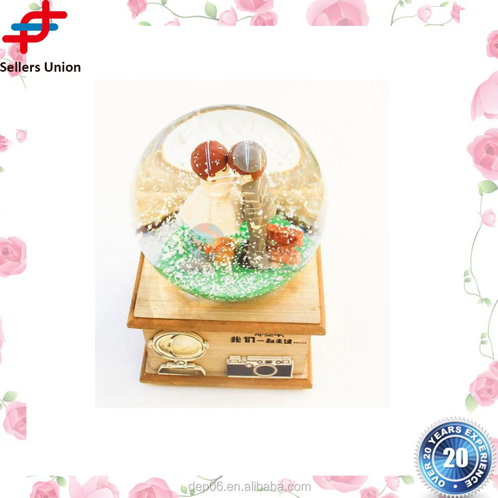 wholesale glass wedding gift crystal ball