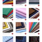 Design your own shirting cloth fabrics yarn dyed thin 100% cotton knitting fabric