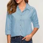 Models Chiffon Shirts Long Sleeve Hollow Out Women Blouse