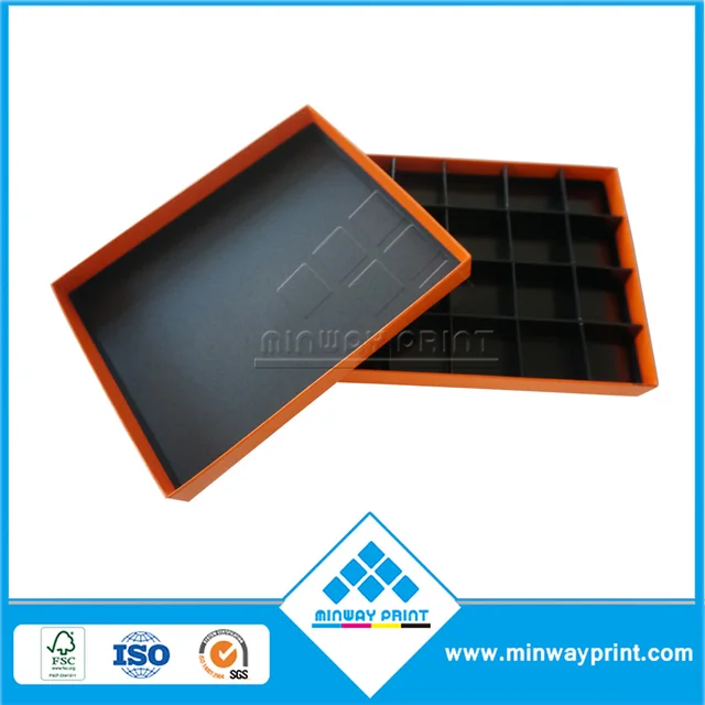 greyboard rigid chocolate paper box