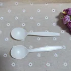 Cornstarch Disposable Plastic Soup Spoon Biodegradable Coffee Spoon
