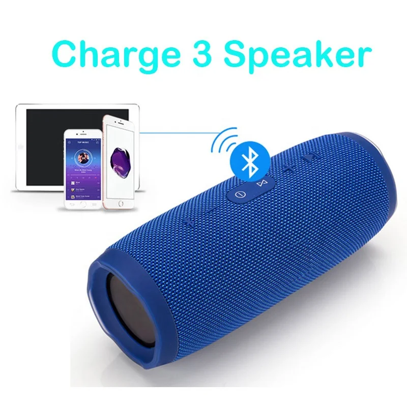 IPX7 Charge 3 waterproof portable wireless bluetooth speaker with outdoor sound - ANKUX.COM