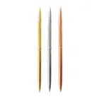Best Selling Products No Minimum Order Give Away Chrome Plated Silver Gold Rose Gold Skinny Desk Slim Hotel Pen