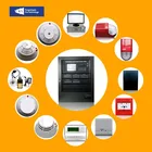 LCD Display Building Protection Control panel Analog Intelligent Addressable Fire Alarm Host System