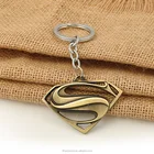 Super hero High quality superman logo Keychain metal