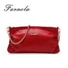 guangzhou fashion fancy vogue cowhide snake skin ladies clutch bags for dinner