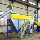 Pet Flakes Production PET Bottle 500ml Plastic Pet HDPE Bottle Flakes Washing Recycling Pelletizing Production Line