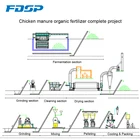 FZLH508 series 3-5 t/h ring die chicken manure fertilizer pellet machine production line