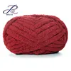 Wholesale 2 CM Chunky Chenille Yarn Hand Crochet Arm Knitting Yarn Thick Solid Color Yarn for Blanket Cushion